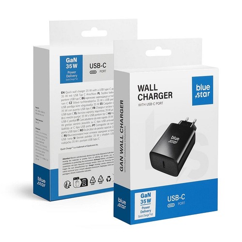 Blue star caricabatterie 35w - star,