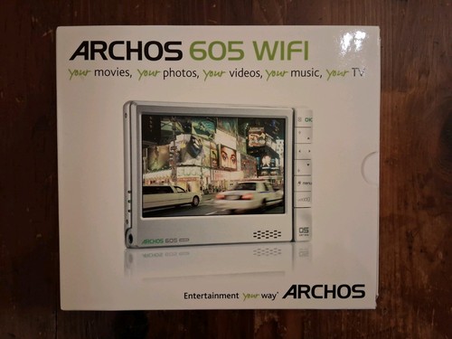 Archos 605 wifi 160gb used - archos,